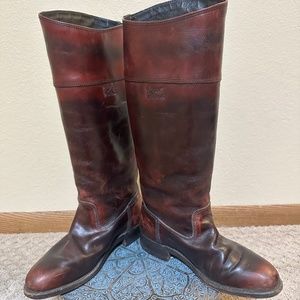 FRYE - Brown Leather Pull-On Boot | Size 7